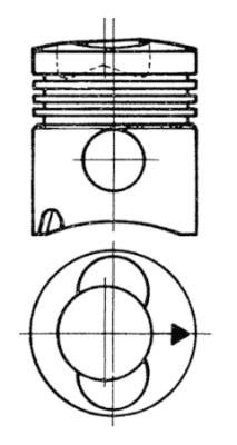 KOLBENSCHMIDT Kolvid 93315610