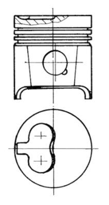 KOLBENSCHMIDT Kolvid 93784730