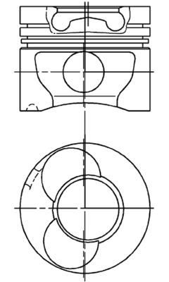 KOLBENSCHMIDT Поршень 94823700