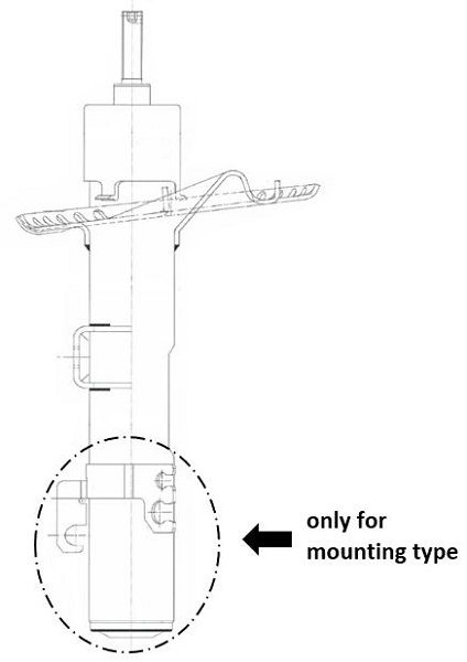 KYB Амортизатор 335607