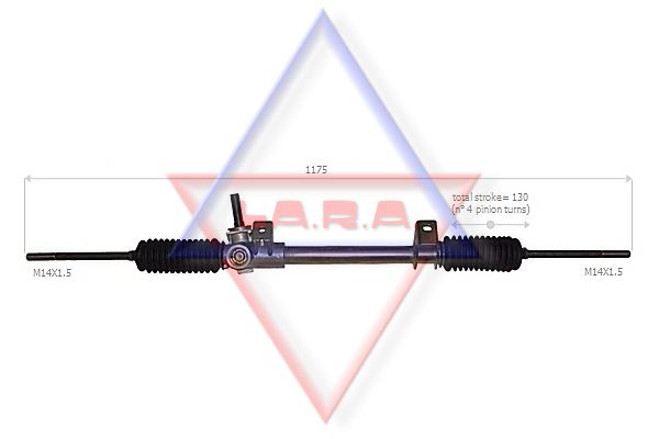 LA.R.A. Рулевой механизм 310037