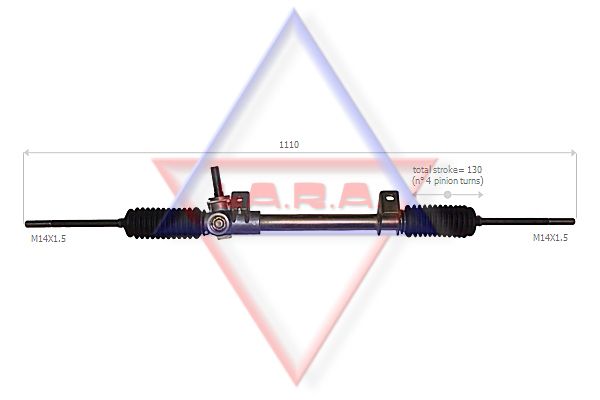 LA.R.A. Рулевой механизм 310042