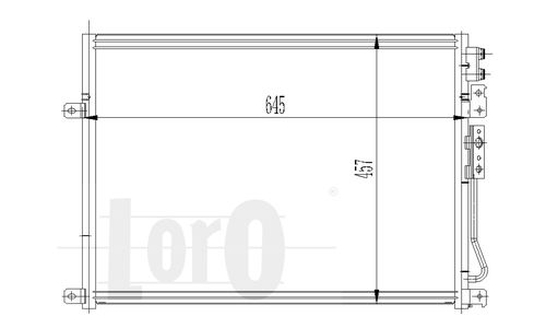 LORO Kondensaator,kliimaseade 023-016-0007