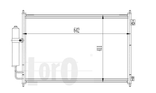 LORO Kondensaator,kliimaseade 035-016-0025