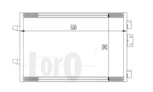 LORO Kondensaator,kliimaseade 042-016-0025