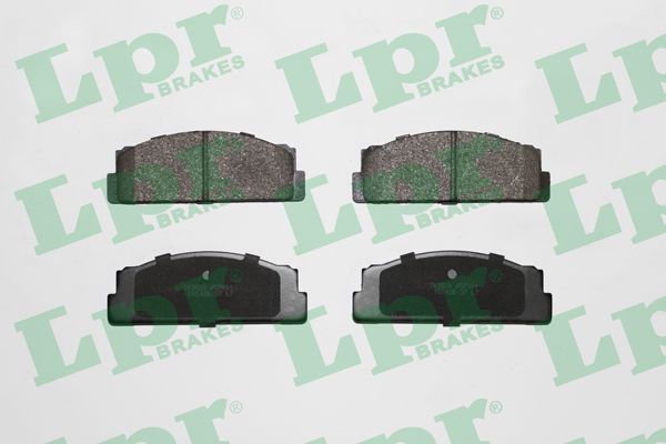 LPR Комплект тормозных колодок, дисковый тормоз 05P001