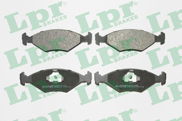 LPR Комплект тормозных колодок, дисковый тормоз 05P016