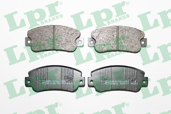 LPR Комплект тормозных колодок, дисковый тормоз 05P021