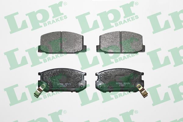 LPR Комплект тормозных колодок, дисковый тормоз 05P070