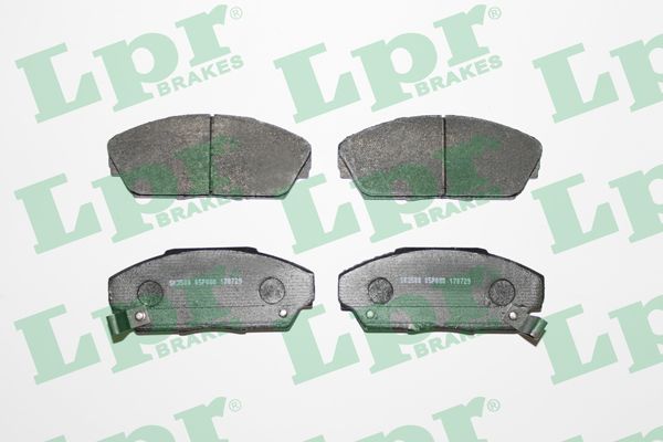 LPR Комплект тормозных колодок, дисковый тормоз 05P080