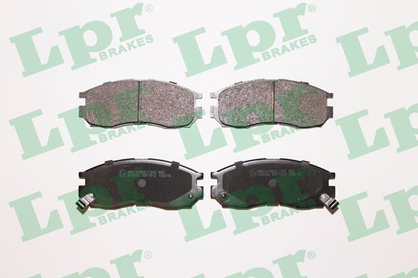 LPR Комплект тормозных колодок, дисковый тормоз