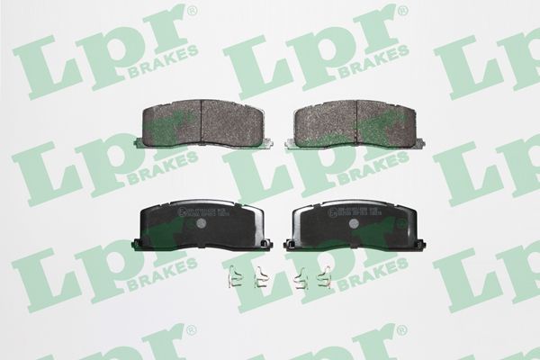 LPR Комплект тормозных колодок, дисковый тормоз 05P1013