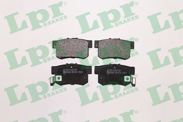 LPR Комплект тормозных колодок, дисковый тормоз 05P1014
