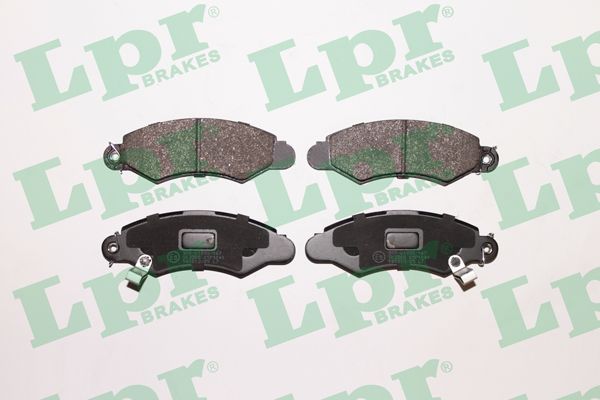 LPR Комплект тормозных колодок, дисковый тормоз 05P1041