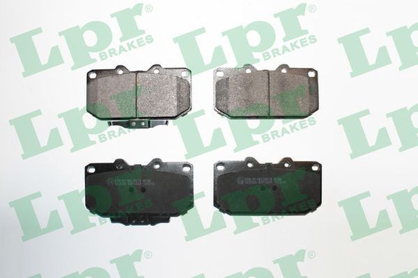 LPR Комплект тормозных колодок, дисковый тормоз 05P1049