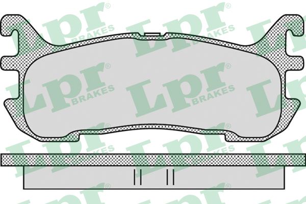 LPR Piduriklotsi komplekt,ketaspidur 05P1099