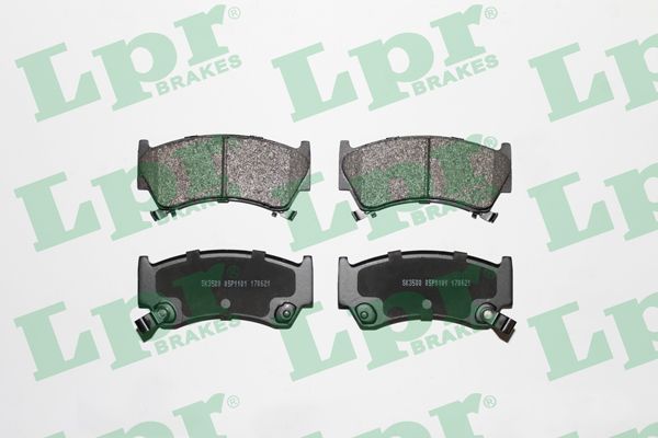 LPR Комплект тормозных колодок, дисковый тормоз 05P1101