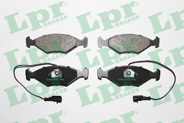 LPR Комплект тормозных колодок, дисковый тормоз 05P1203