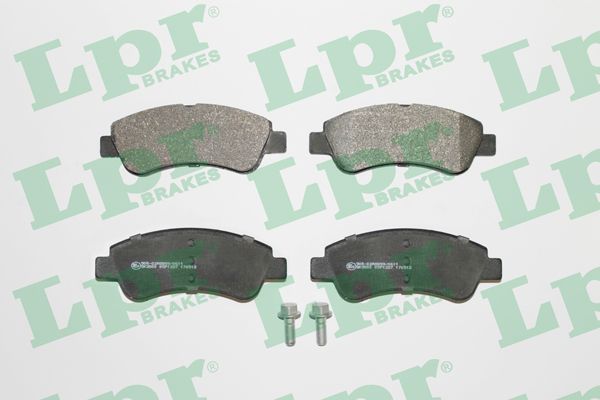 LPR Комплект тормозных колодок, дисковый тормоз 05P1327