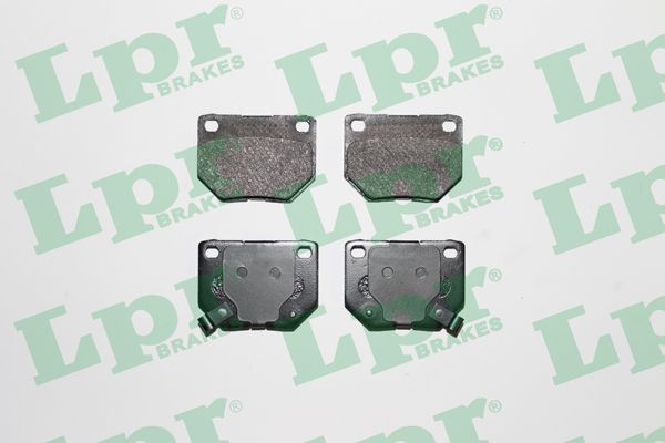LPR Комплект тормозных колодок, дисковый тормоз 05P1341