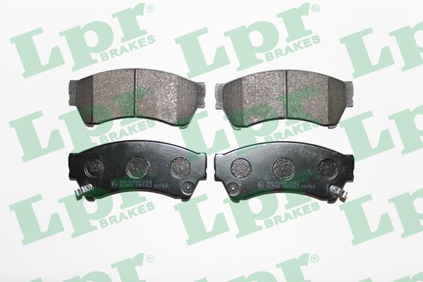 LPR Комплект тормозных колодок, дисковый тормоз 05P1413