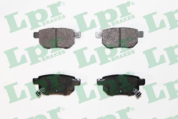 LPR Комплект тормозных колодок, дисковый тормоз 05P1530