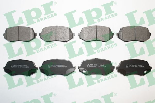 LPR Комплект тормозных колодок, дисковый тормоз 05P1574