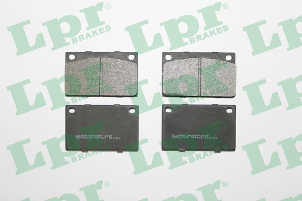 LPR Комплект тормозных колодок, дисковый тормоз 05P161