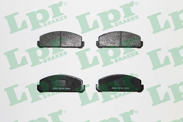 LPR Комплект тормозных колодок, дисковый тормоз 05P192