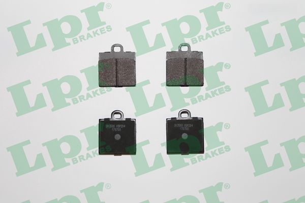 LPR Комплект тормозных колодок, дисковый тормоз 05P204