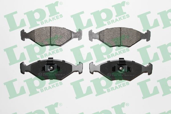 LPR Комплект тормозных колодок, дисковый тормоз 05P679