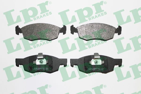 LPR Комплект тормозных колодок, дисковый тормоз 05P756