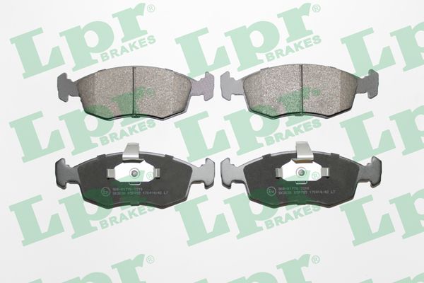 LPR Комплект тормозных колодок, дисковый тормоз 05P785