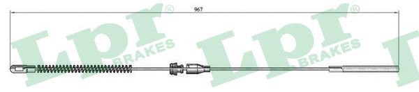LPR Тросик, cтояночный тормоз C0561B