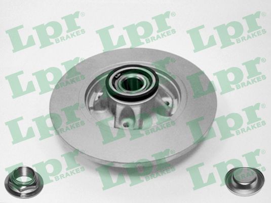LPR Тормозной диск C1015PRCA