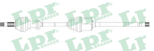 LPR Приводной вал DS16062