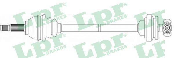 LPR Приводной вал DS20035