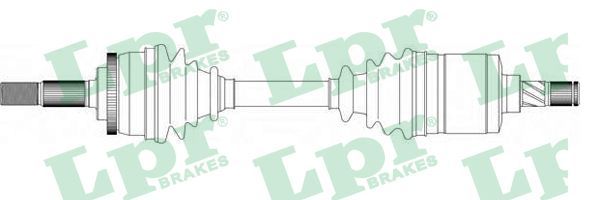 LPR Приводной вал DS36114