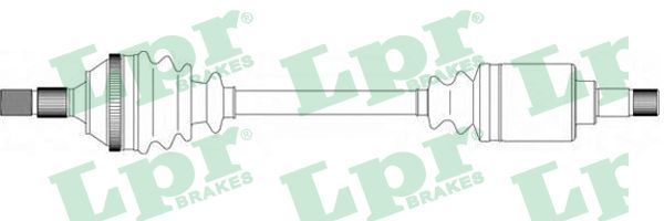 LPR Приводной вал DS38078