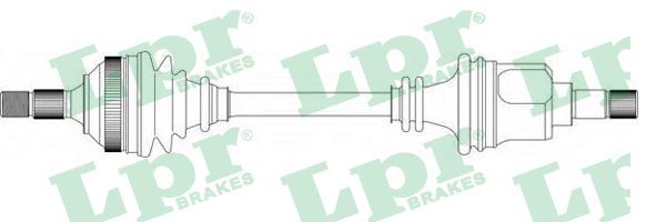 LPR Приводной вал DS38083