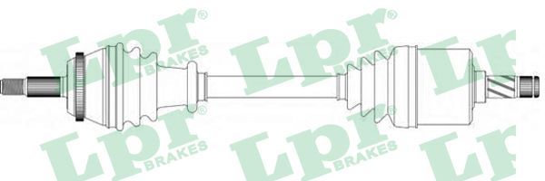 LPR Приводной вал DS39120
