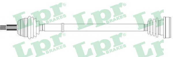 LPR Приводной вал DS42004