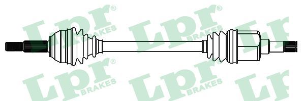 LPR Приводной вал DS52219