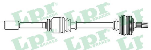 LPR Приводной вал DS52449
