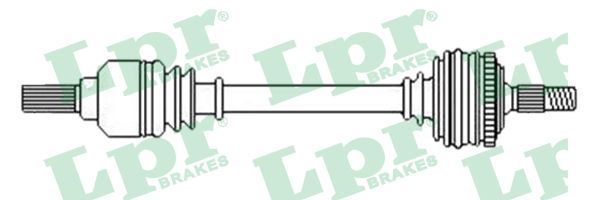 LPR Приводной вал DS52458