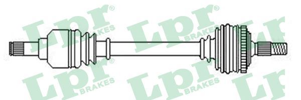 LPR Приводной вал DS52508