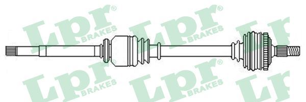 LPR Приводной вал DS52511