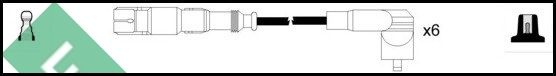 LUCAS Комплект проводов зажигания LUC4311