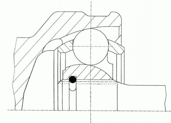 LÖBRO Liigendlaager, veovõll 303840