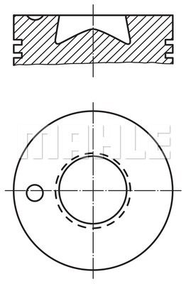 MAHLE Kolvid 001 08 10